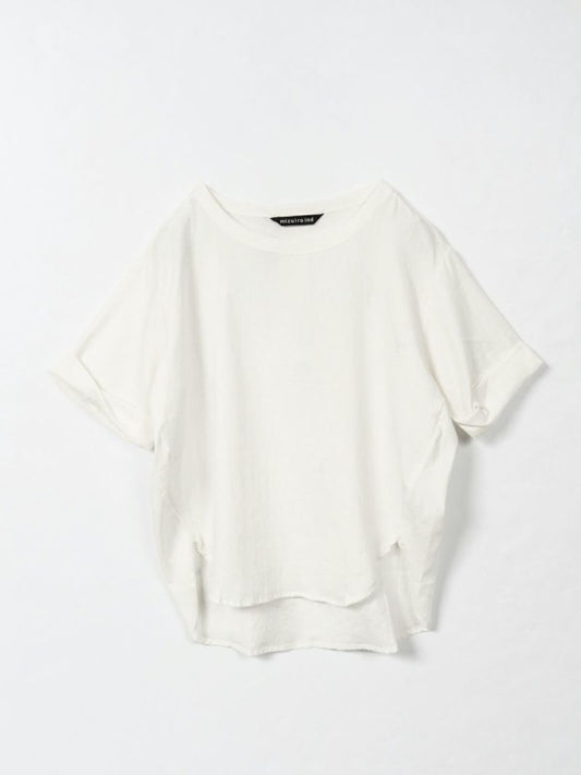 mizuiro ind クルーネックコクーンプルオーバー